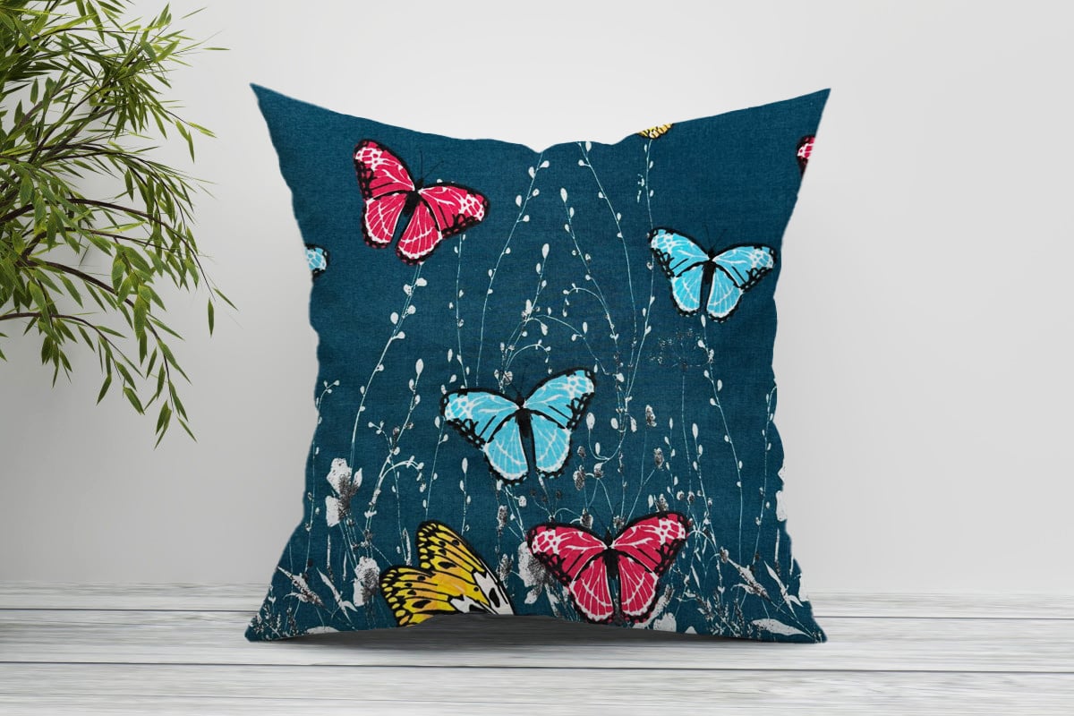 Povlak na polštářek Efira tyrkys 40x40 cm (57) 2 ks