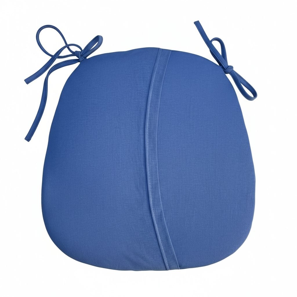 Sada podsedáků Komfort 36x37 cm, 4dílná, Jersey, modrá