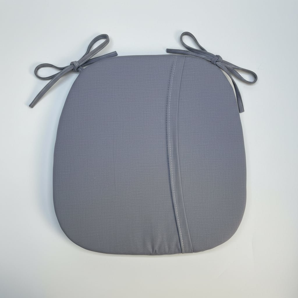 Sada podsedáků Komfort 36x37 cm, 4dílná, Jersey, světle šedá