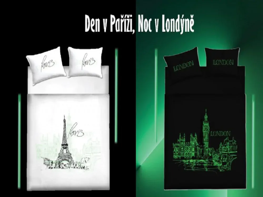 Den v Paříži, noc v Londýně 2 ks