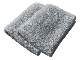 Kosmetický ručník Světle šedý 30x50 cm 2 ks