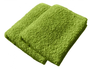 Kosmetický ručník Zelený 30x50 cm 2 ks
