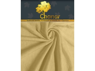 Jersey prostěradlo Top 90x200 cm béžová 2 ks