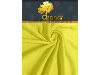 Jersey prostěradlo Top 90x200 cm žlutá 2 ks