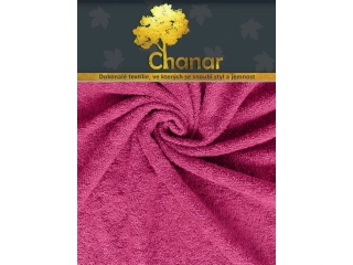 Froté prostěradlo Lux 90x200 Červená 2 ks