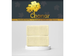 Ručník Ekonom 40x60 cm krémový 2 ks