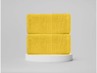 Ručník Ekonom 40x60 cm žlutý 2 ks